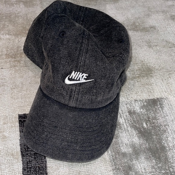 Nike Accessories - Nike Washed Denim Ball Cap